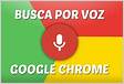 Google Chrome como fazer buscas de voz pelo computado